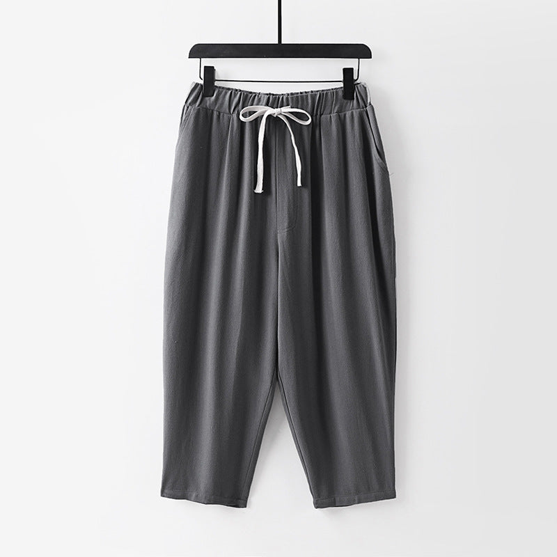 Damen Lässige Jogginghose mit Zugband und weitem Bein Echoarchiv