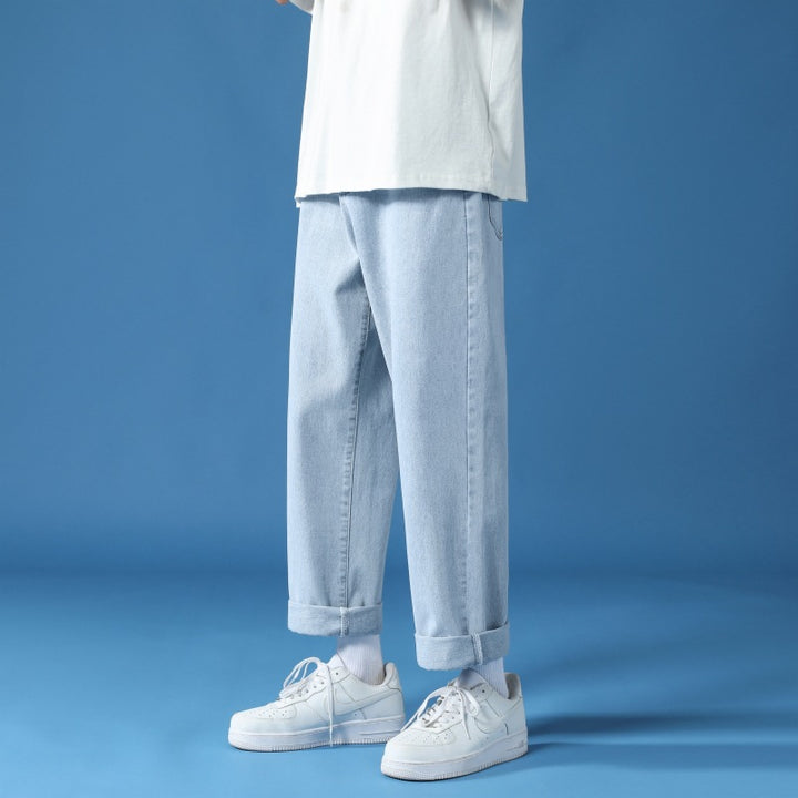 Herren Hoch geschnittene Relaxed-Fit Jeans Echoarchiv