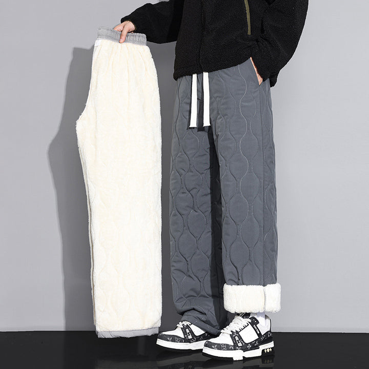 Damen Plüschige und bequeme Relaxed Fit Jogginghose