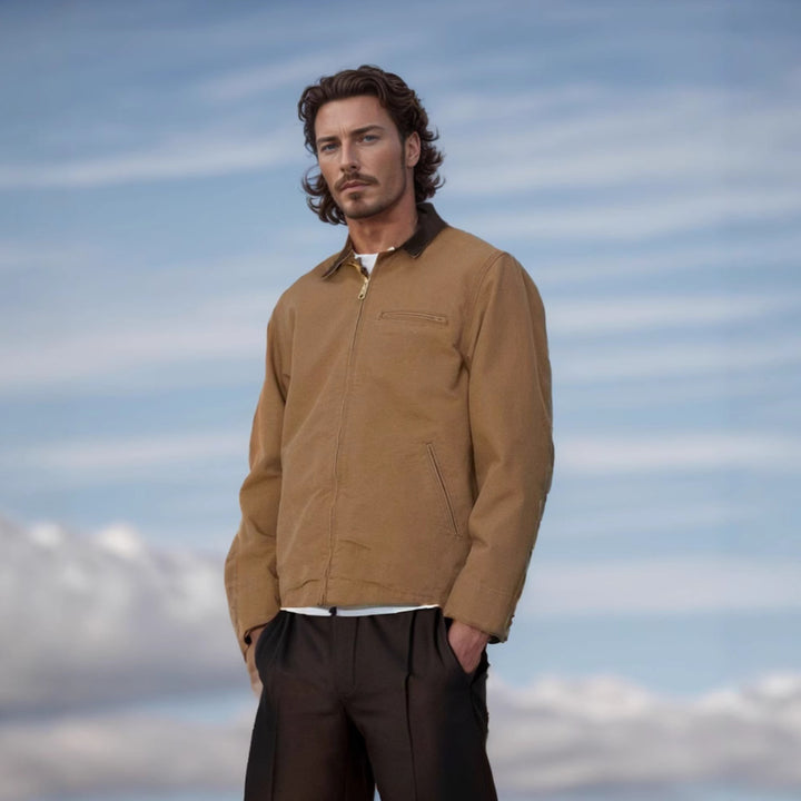 Herren modische Freizeitjacke mit praktischen Taschen Echoarchiv
