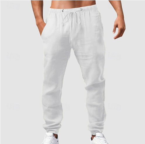 Herren Baumwoll-Jogginghose mit elastischem Bund und praktischen Taschen Echoarchiv