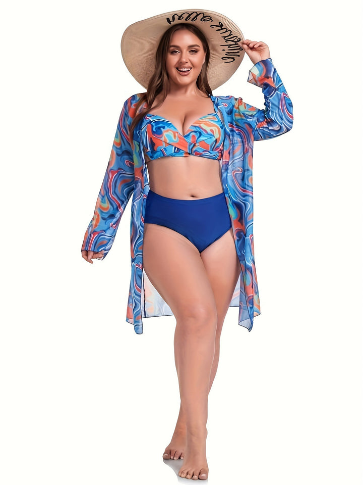 Damen Strand-Badeanzugset Echo Archiv