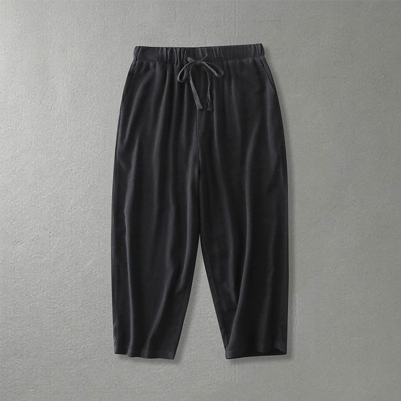 Damen Locker geschnittene Freizeit-Hose mit elastischem Bund und Tunnelzug Echoarchiv
