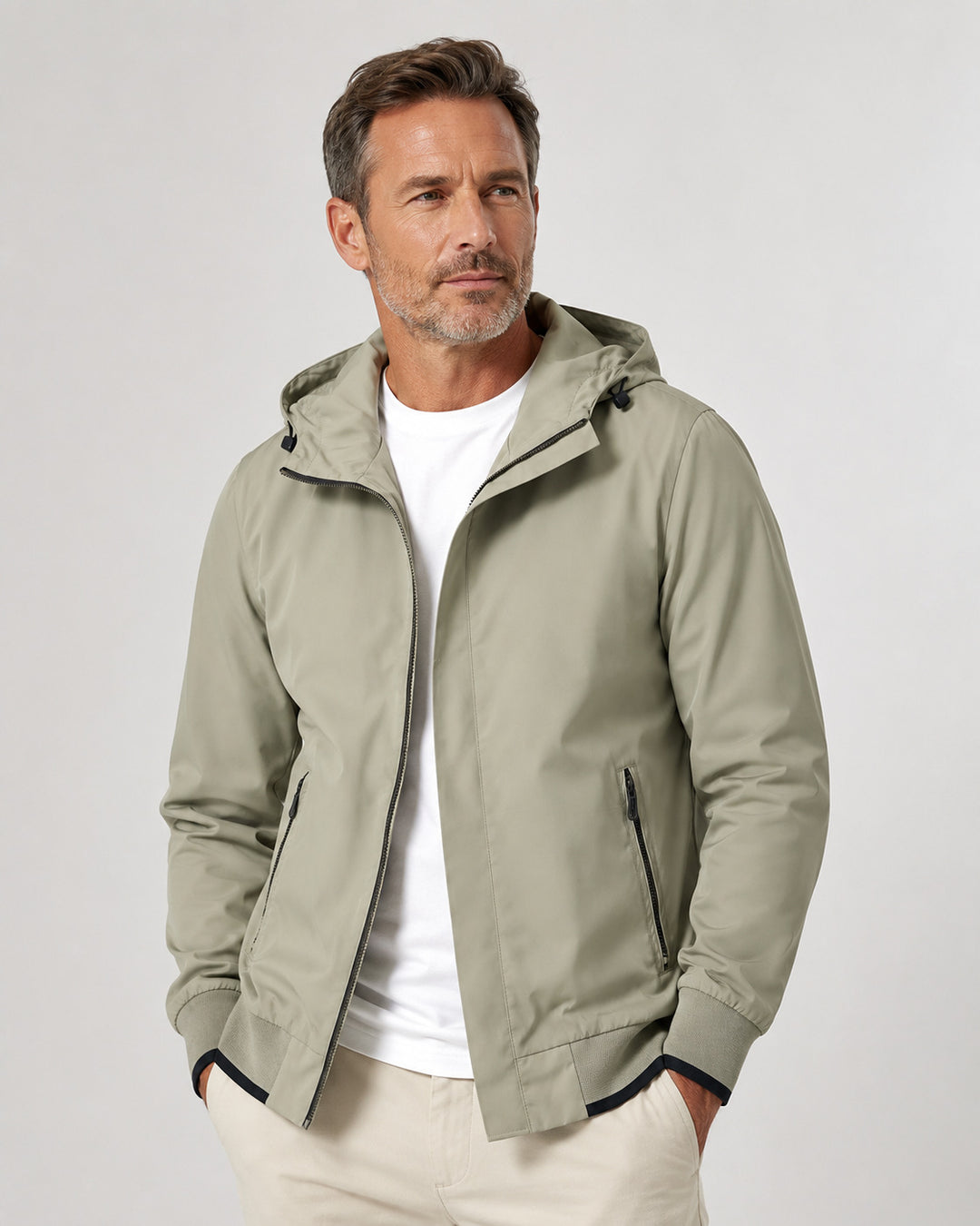 Herren elegante Freizeitjacke Echo Archiv