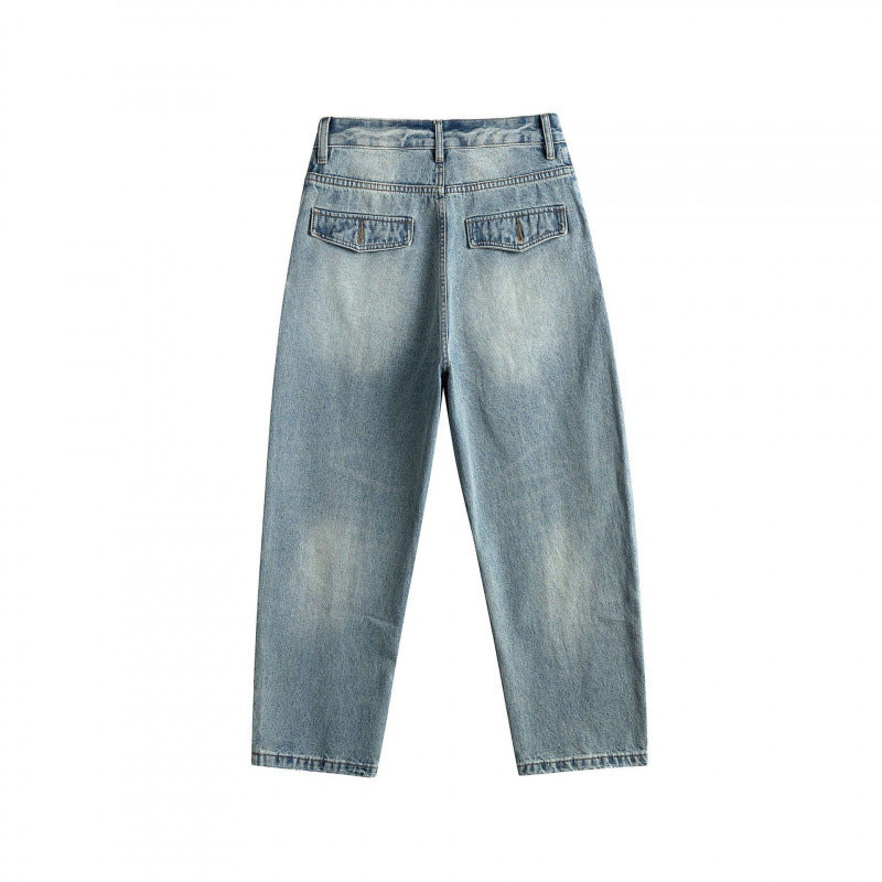 Damen Baggy-Jeans im Panel‑Design mit tiefem Bund und großen Schubtaschen Echo Archiv