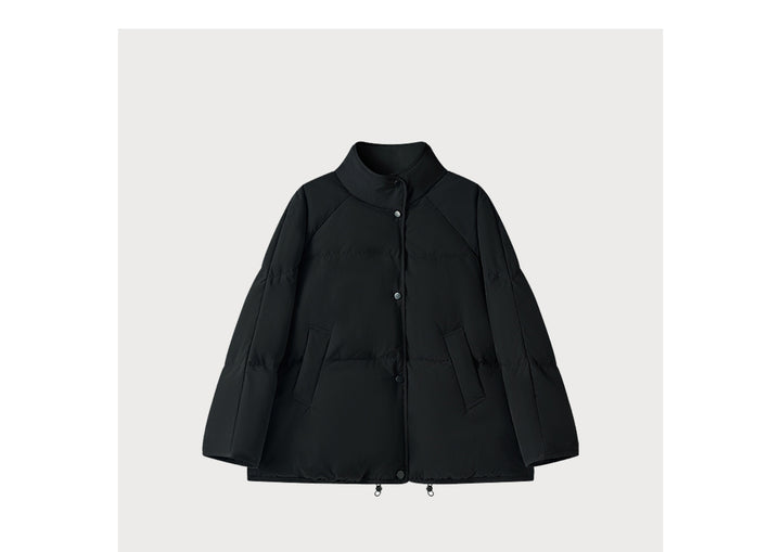 Damen Modische Übergangsjacke mit hoher Kragen Echoarchiv