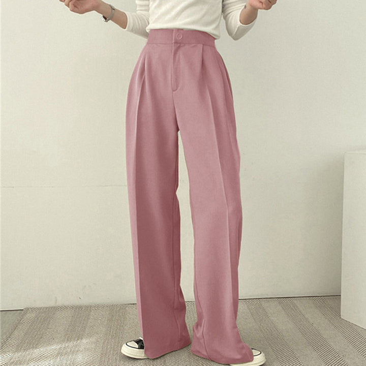 Damen Elegante und bequeme Hochtaillierte Hose Echo Archiv