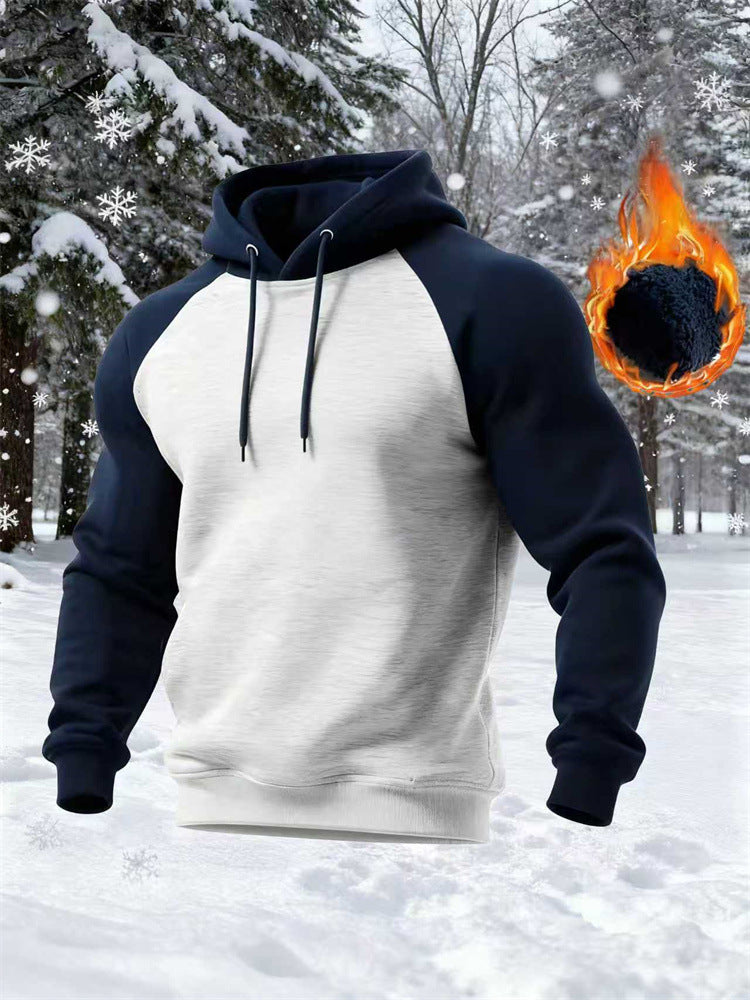 Herren Kapuzenpullover mit Raglanärmeln und modernem Schnitt Echoarchiv