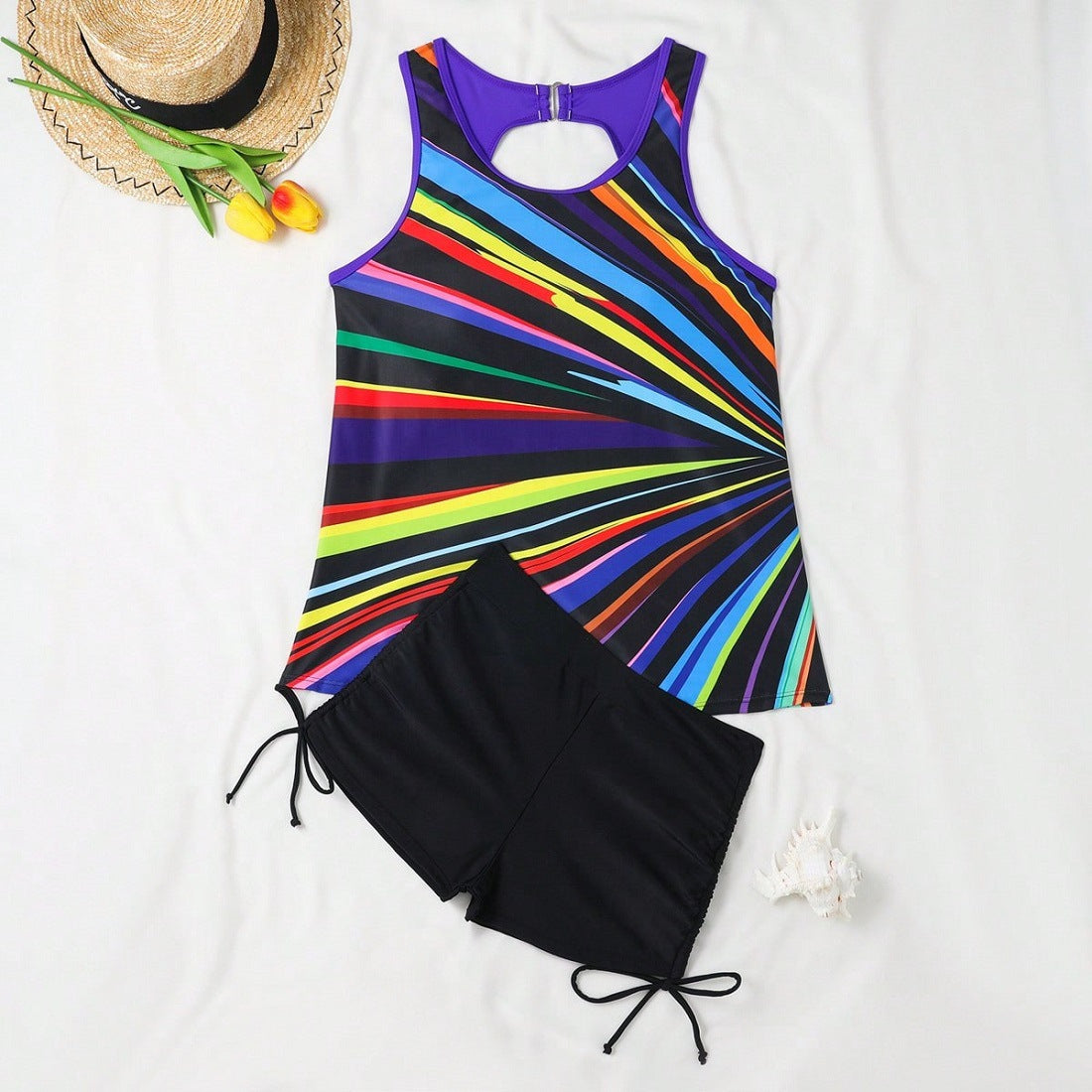 Damen Sportliches Tankini-Set – Maréssa