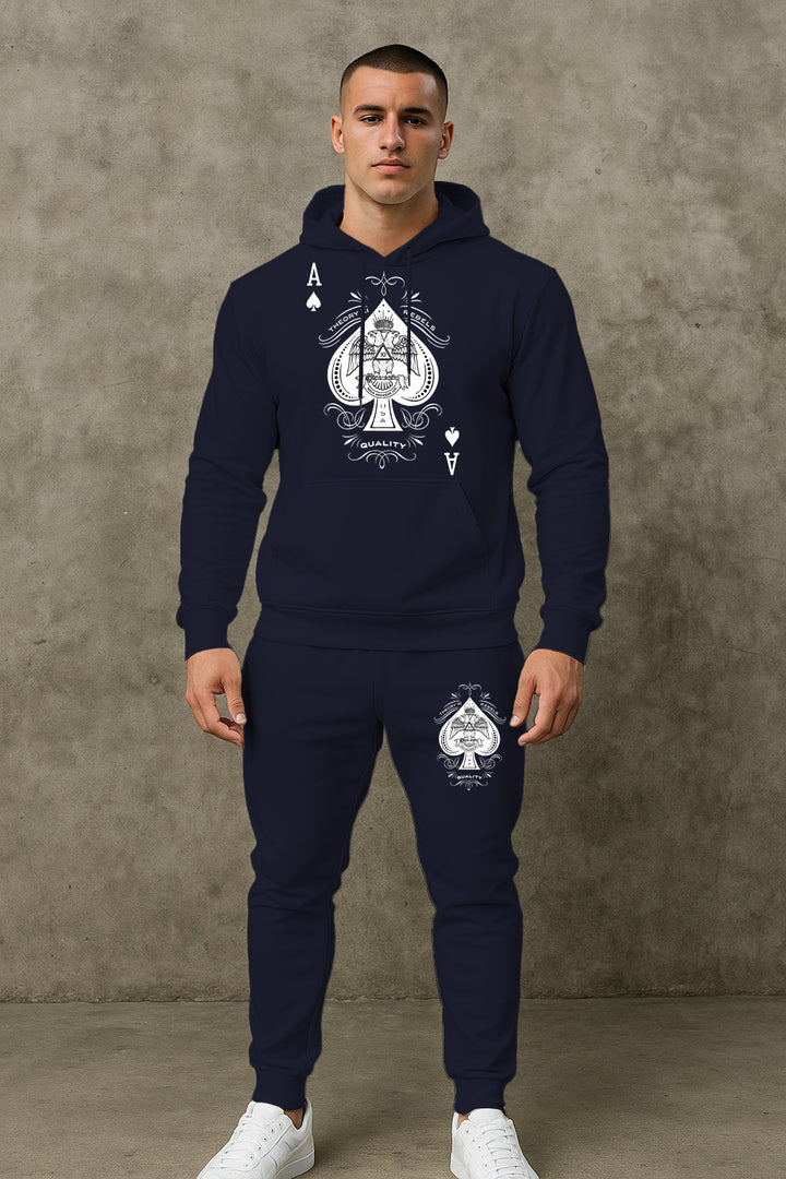 Herren Sportlicher Hoodie mit grafischem Design Echoarchiv
