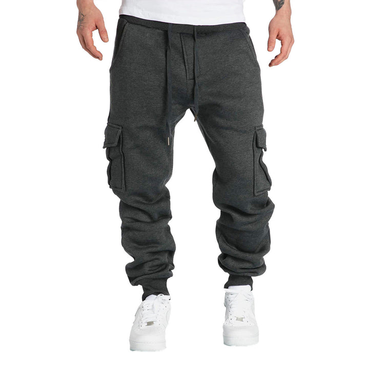 Herren Cargo-Jogginghose mit praktischen Taschen und elastischem Bund Echoarchiv