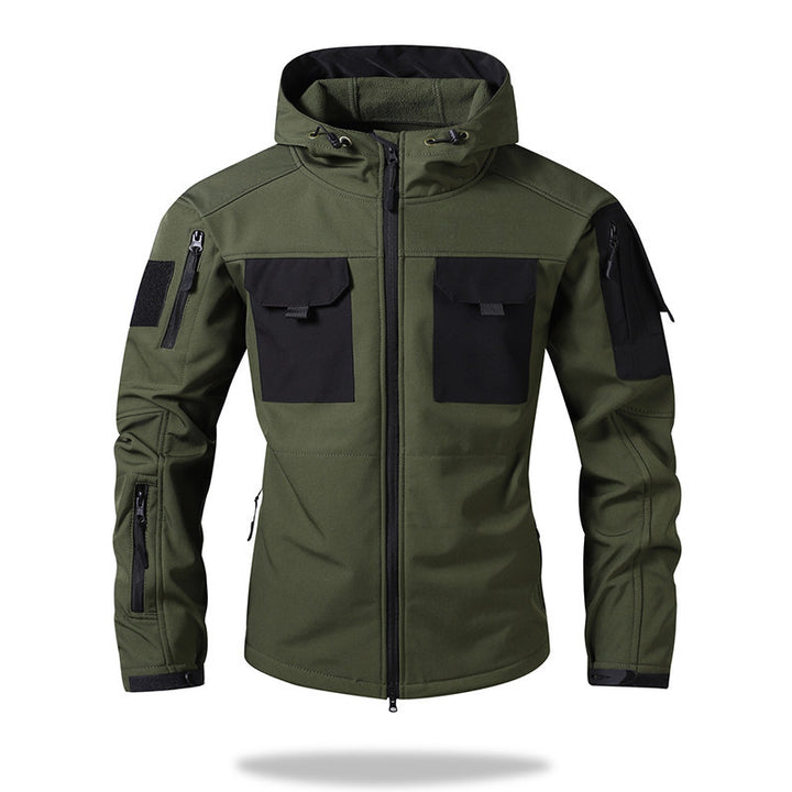 Herren Funktionale Outdoorjacke Echo Archiv