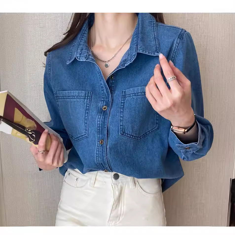 Damen Denim Hemd Echo Archiv