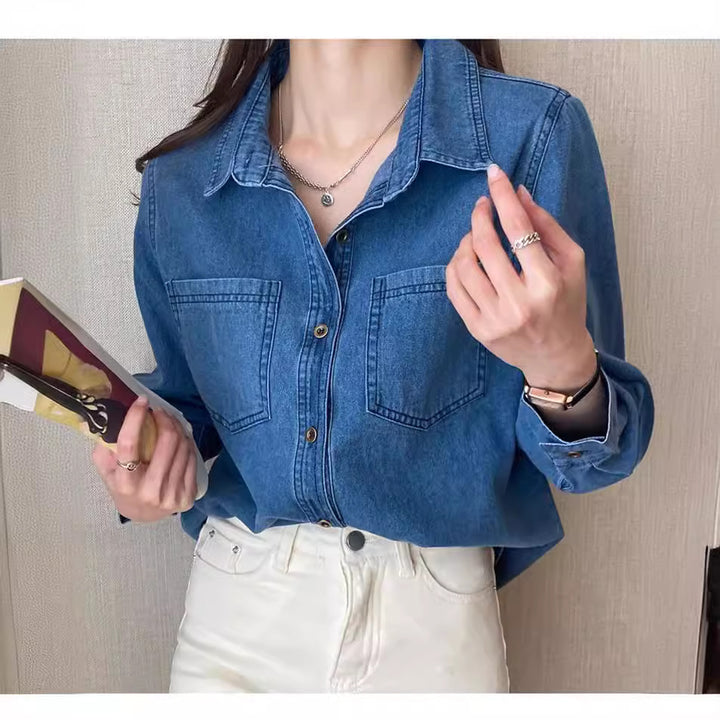Damen Denim Hemd Echo Archiv