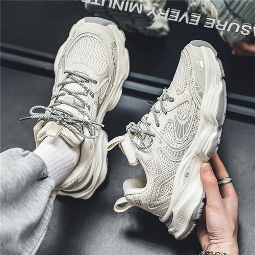 Damen modische Sport Sneakers mit atmungsaktiver Netzstruktur und dämpfender Sohle Echo Archiv