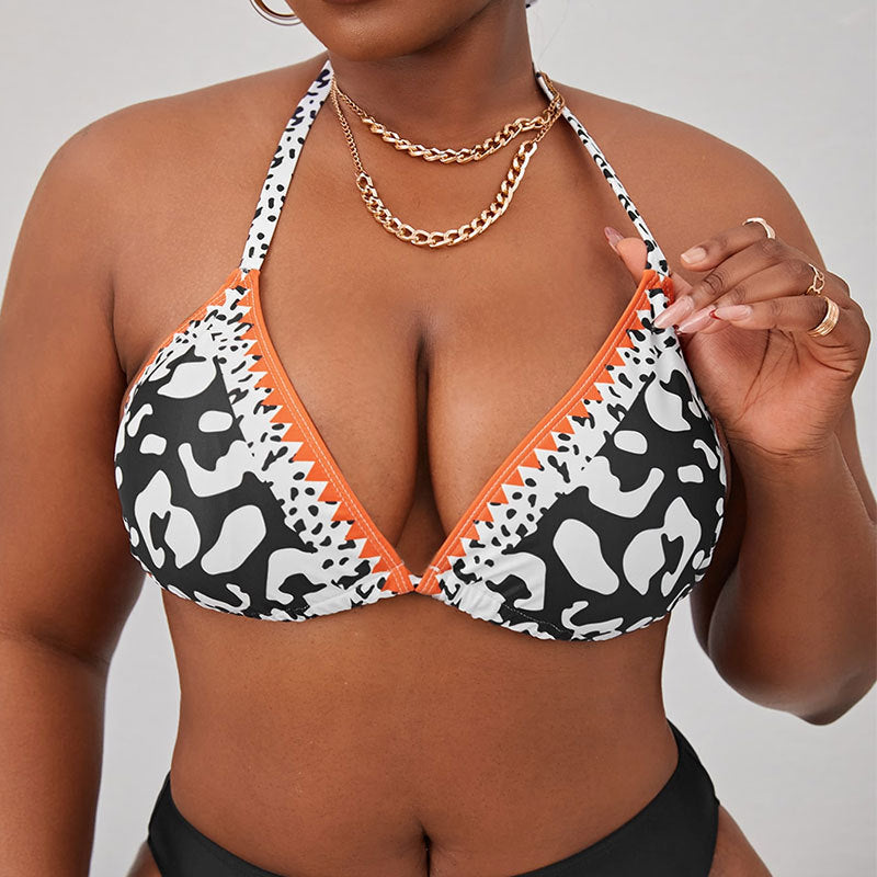 Damen Triangel-Bikini mit aufregendem Leoparden-Print Echo Archiv