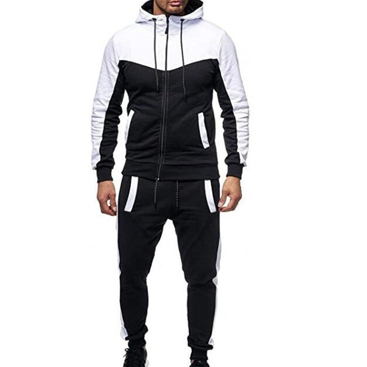 Herren Sportlicher Jogginganzug mit Kapuze und praktischen Taschen Echoarchiv