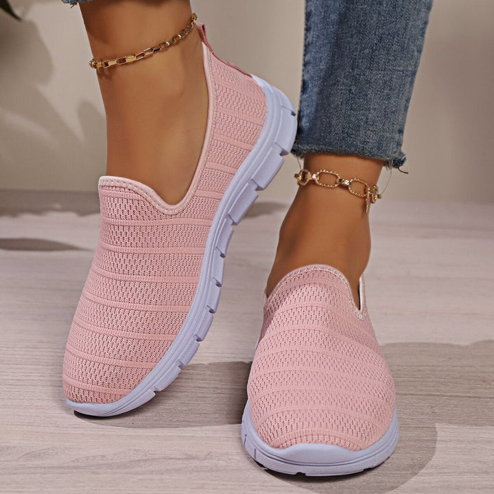 Damen Bequeme Slip-On SnEchoarchivkers mit atmungsaktivem Obermaterial und flexibler Sohle Echoarchiv