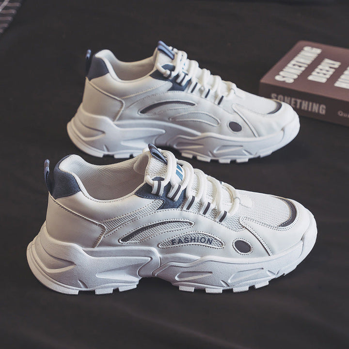 Damen Sportliche Sneakers mit atmungsaktiven Mesh-Einsätzen und markanter Sohlenkonstruktion Echo Archiv