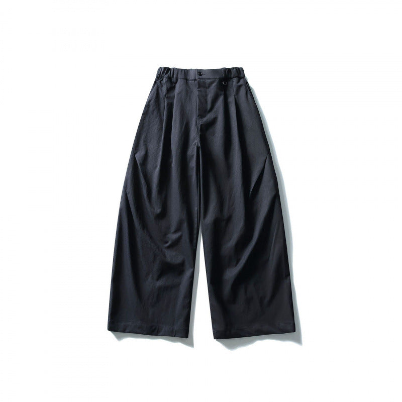 Damen Weite Culotte-Hose mit hoher Taille und elastischem Bund Echo Archiv