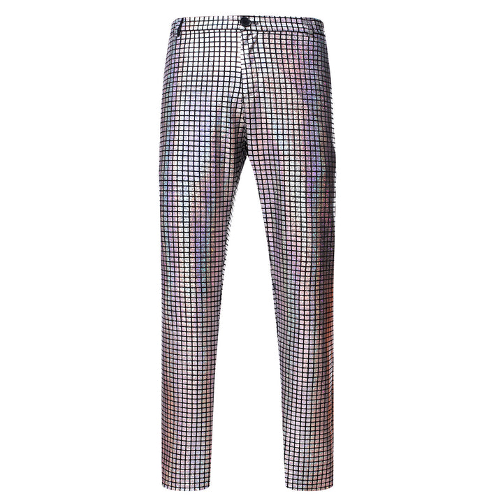 Herren Glamouröse Pailletten-Hose mit modernem Schnitt Echoarchiv