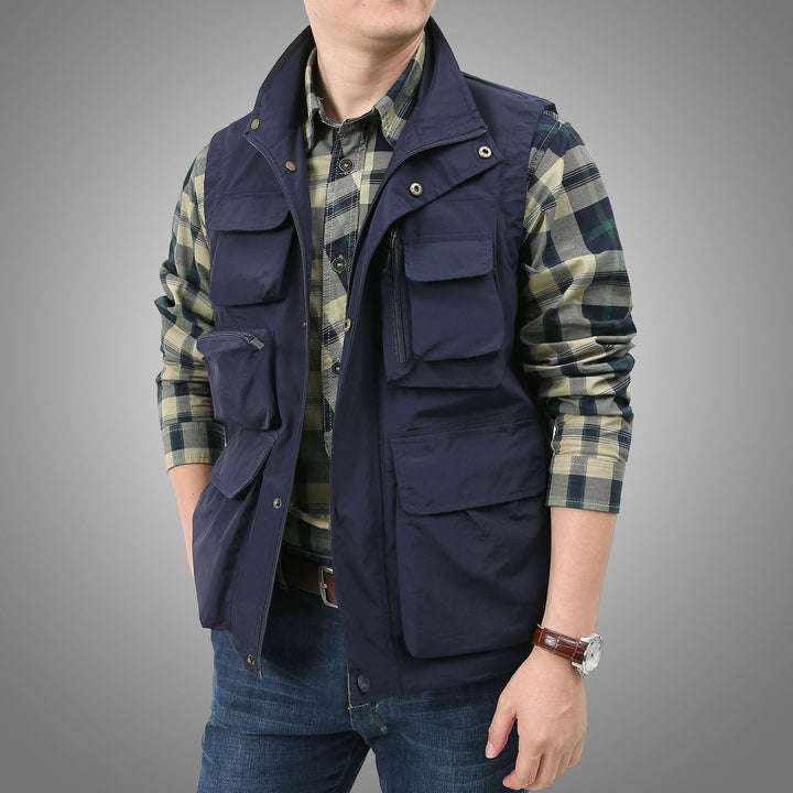 Herren Vielseitige Outdoor-Weste mit praktischen Taschen Echo Archiv
