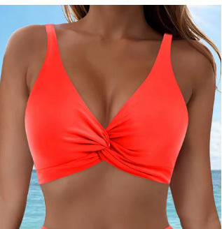 Damen Sportliches Bikinioberteil mit Twist-Design Echo Archiv