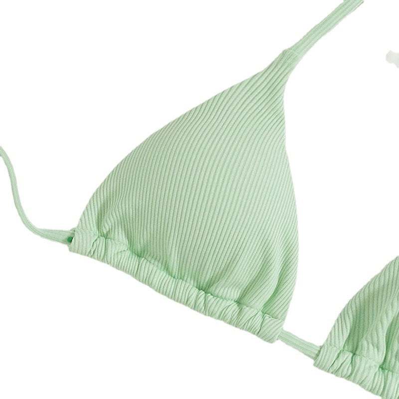 Damen Triangel-Bikini mit feinen Rüschendetails Echo Archiv