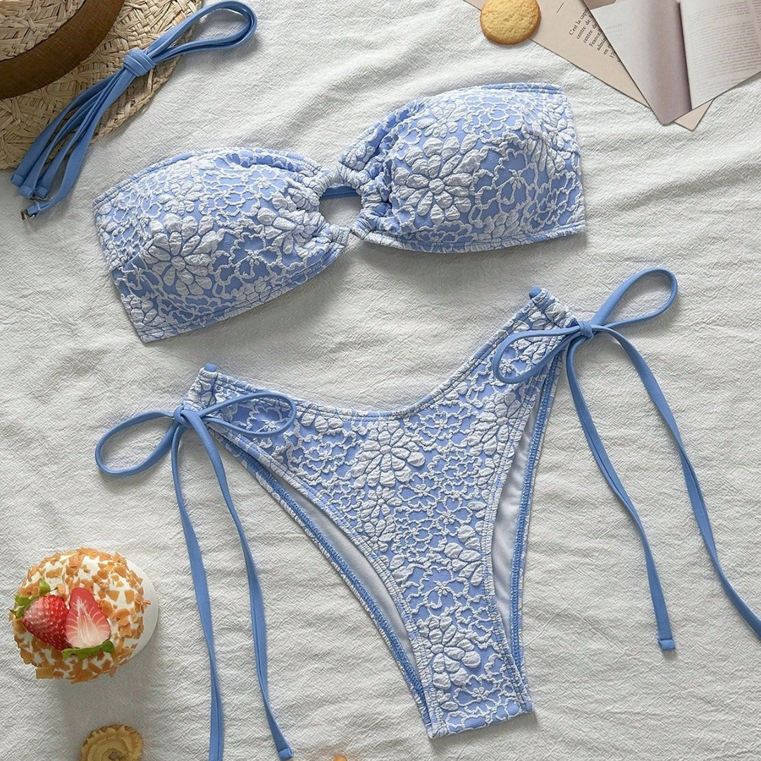 Damen Blumenmuster Bikini Echo Archiv