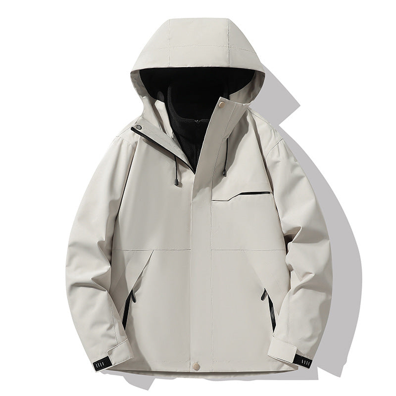 Herren Wetterfeste Outdoor Jacke Echo Archiv