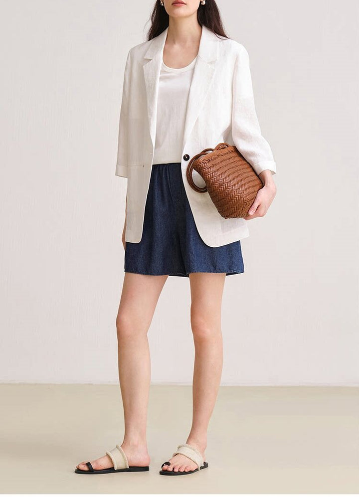 Damen Bequeme und elegante Leinenhose Echoarchiv