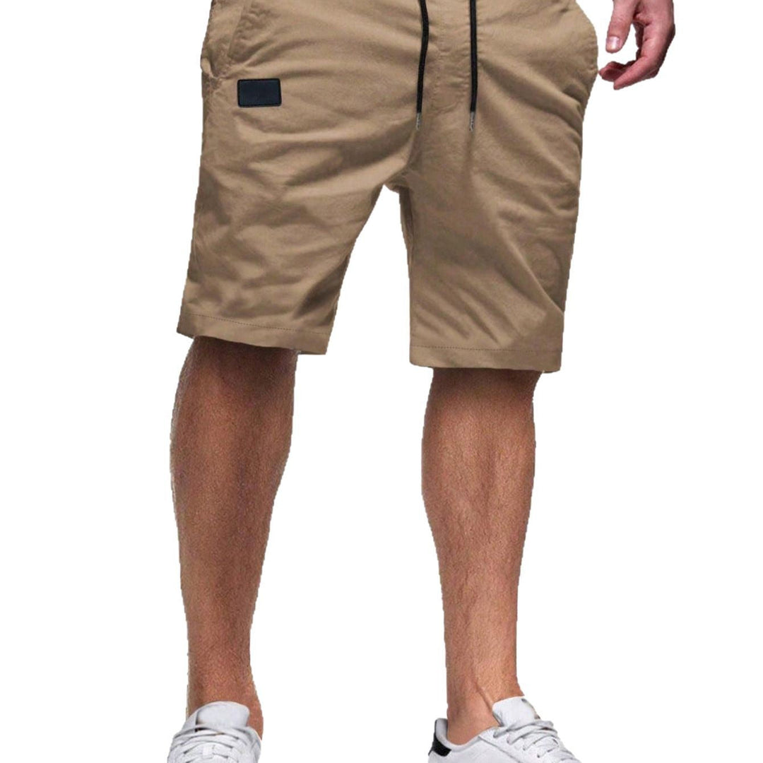 Herren bequeme Sport Shorts mit praktischen Taschen und elastischem Bund – Marzano
