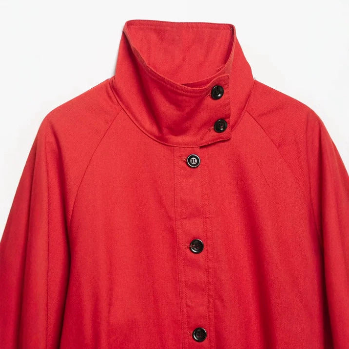 Damen Kurz geschnittener Boxy‑Blouson mit hohem Stehkragen und überschnittenen Ärmeln Echo Archiv