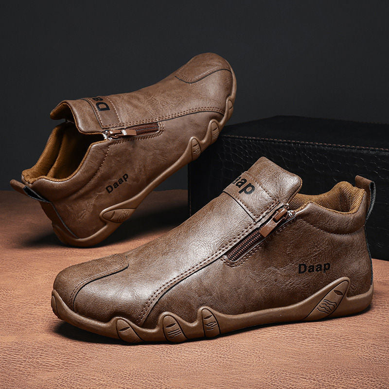 Damen Modische Sneaker mit seitlichem Reißverschluss und ergonomischer Sohle Echo Archiv