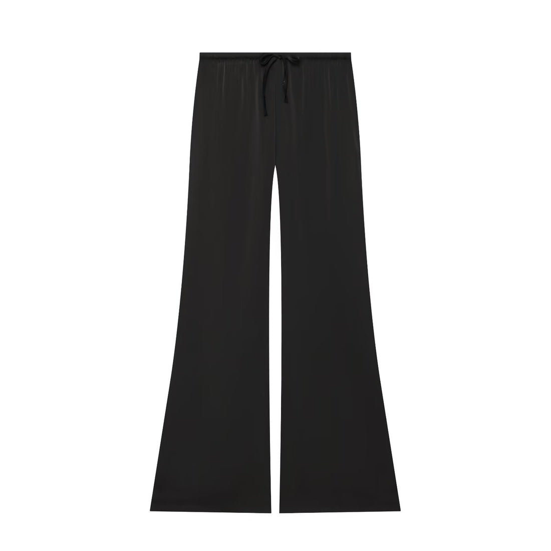 Damen Weite Satin-Hose mit elastischem Tunnelzugbund und Polka-Dot-Muster Echo Archiv