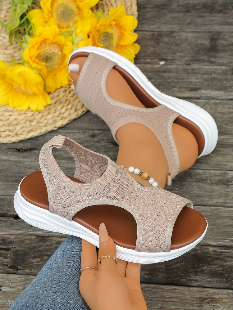 Damen Atmungsaktive Sport-Sandalen mit elastischem Obermaterial und rutschfester Sohle – Sorelia