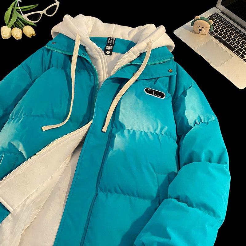 Damen Wattierte Parka-Jacke Echo Archiv