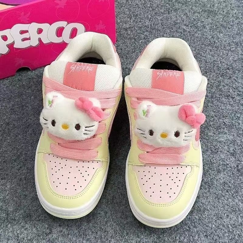 Damen Sportliche Sneakers mit niedlichem Tierdesign Echo Archiv