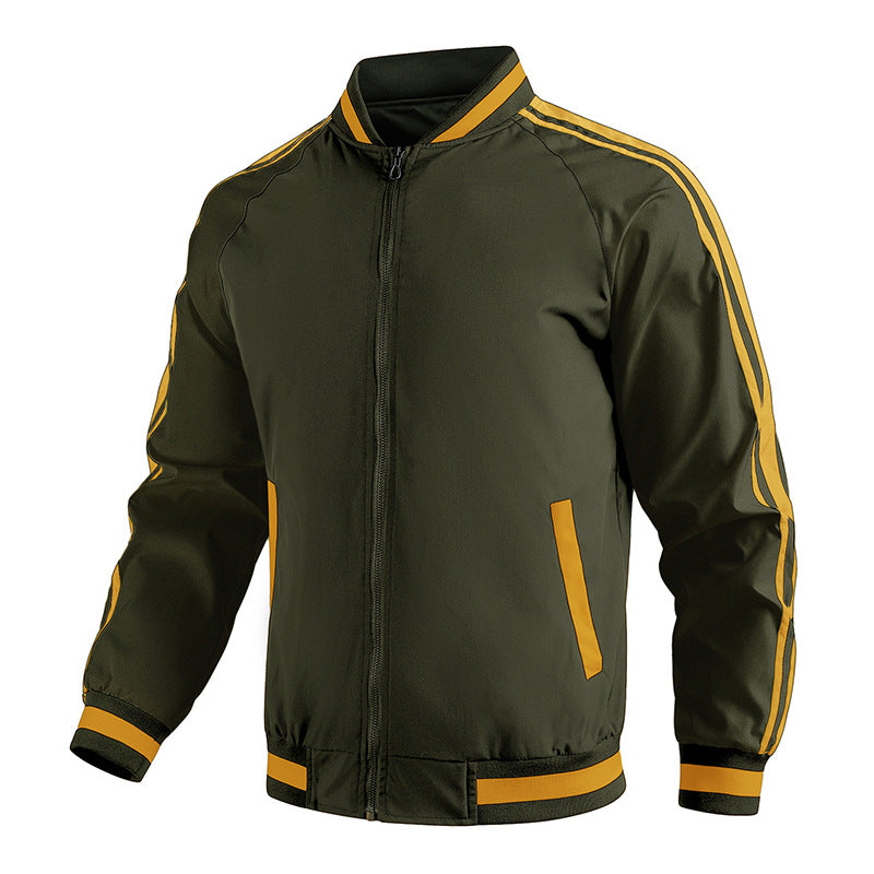 Herren sporty Baseballjacke Echoarchiv