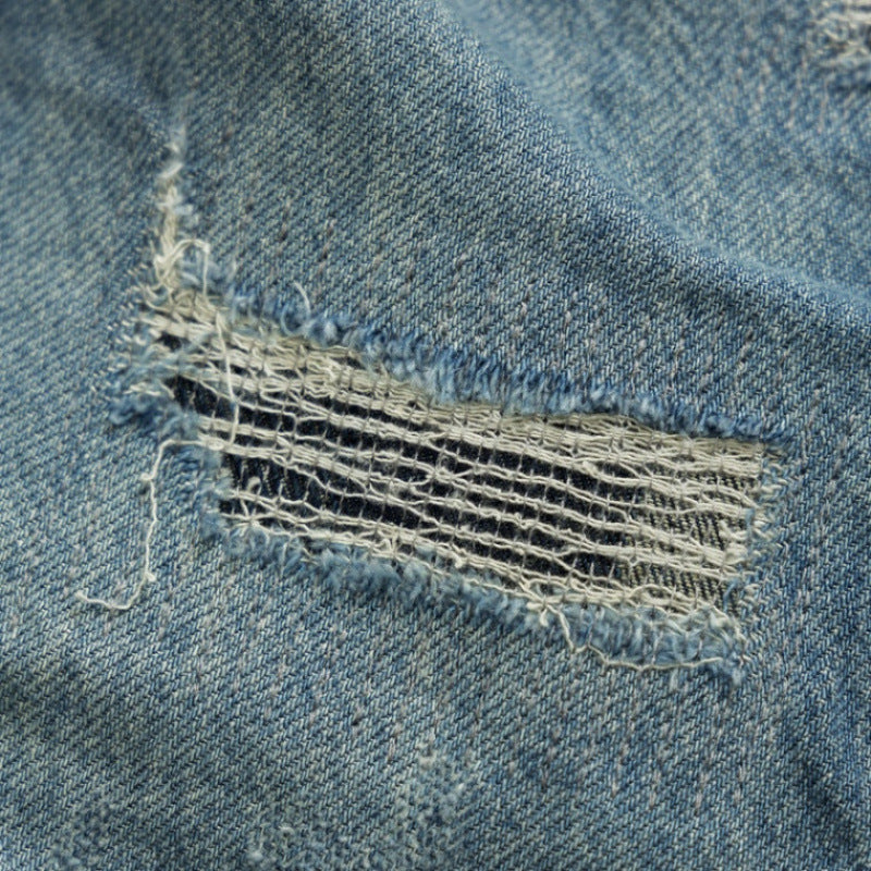 Herren lässige Jeans mit modischem Destroyed-Look Echoarchiv