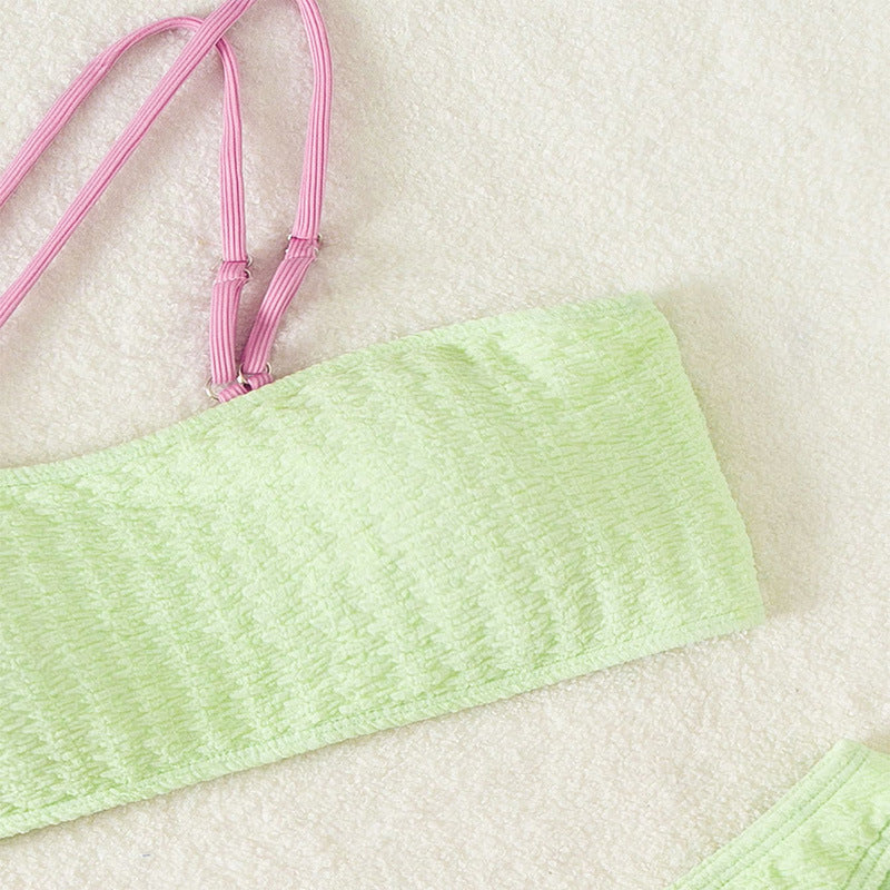 Damen Bikini-Set mit verspieltem Wickeldesign und elastischen Details Echo Archiv