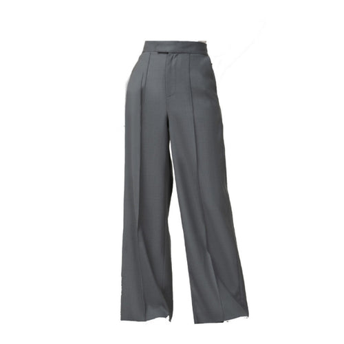 Damen Strukturierte Stretchstoffhose Echoarchiv
