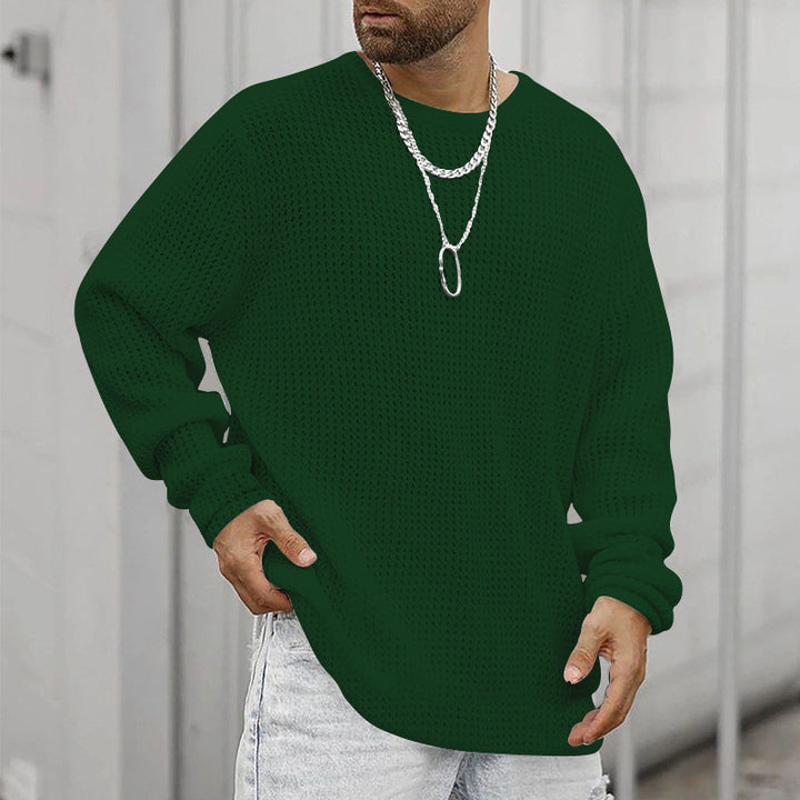 Herren Grobstrickpullover mit modernem Schnitt und kuscheligem Innenfutter Echoarchiv