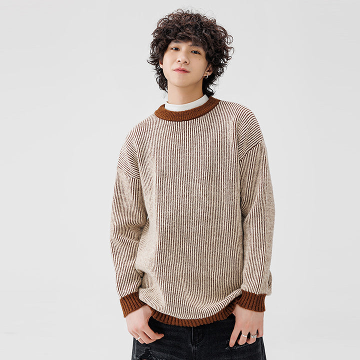 Herren Grobstrickpullover Echoarchiv