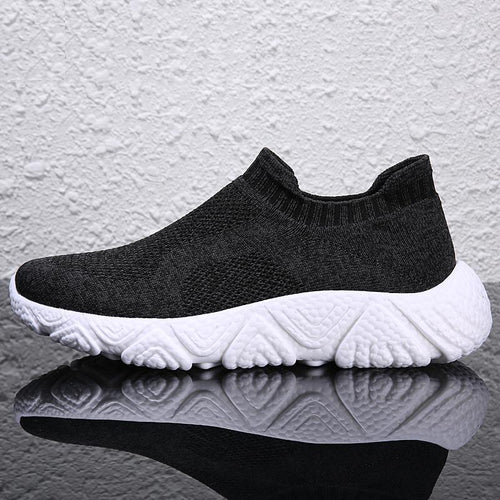 Unisex nan Schlupfschuh-Citywalker mit elastischem Maschenoberteil und skulpturierter Wellenlaufsohle Echo Archiv