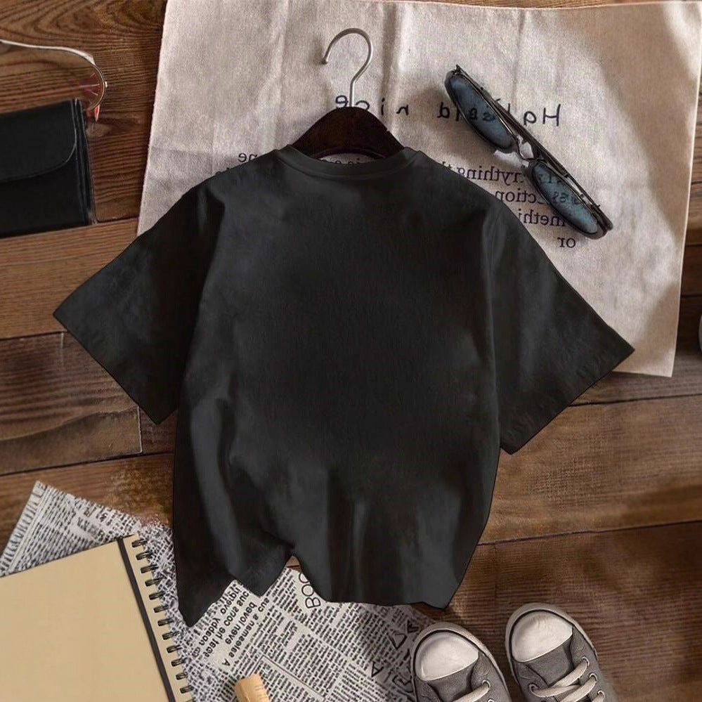 Damen Oversized T-Shirt mit kreativem Statementdruck Echo Archiv