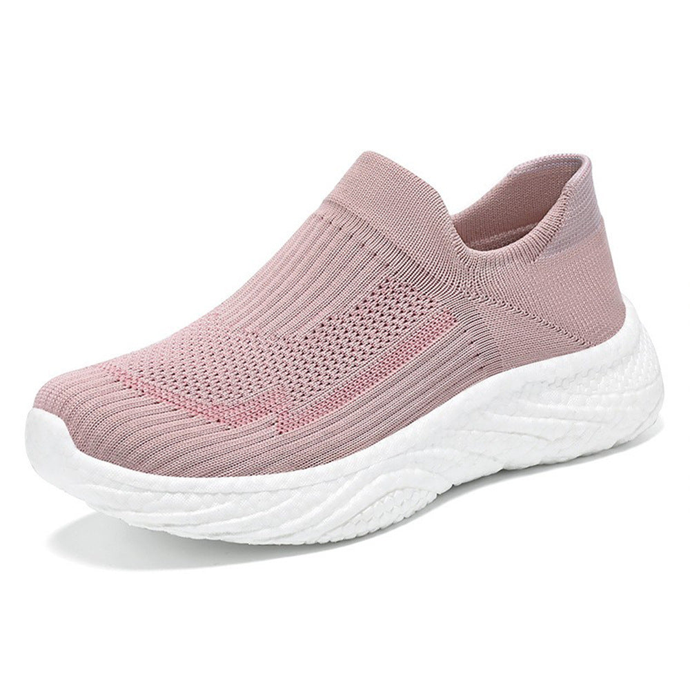 Damen nan nahtloser Strick-Sockensneaker mit extragel dämpfender Wave-EVA-Sohle Echo Archiv