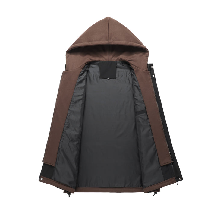Herren Praktische Übergangsjacke mit Kapuze Echo Archiv