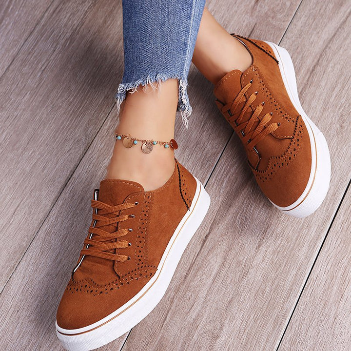 Damen Elegante Sneakers mit modischem Brogue-Design Echo Archiv