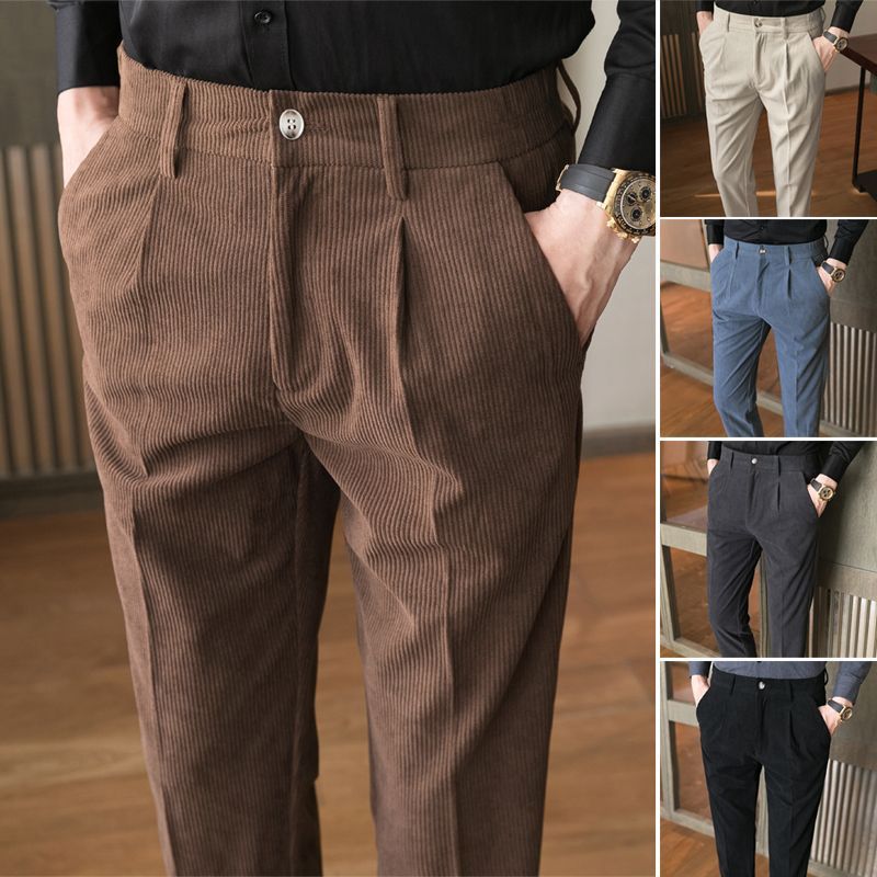 Herren Elegante Anzughose Echoarchiv